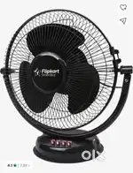 Flipkart SmartBuy Table Fan (Charcoal Grey) – Powerful, Barely Used