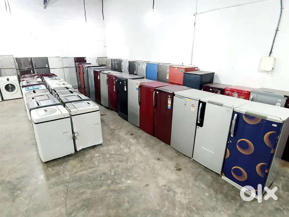 Fully Working Washing Machine + Fridge Set for Sale