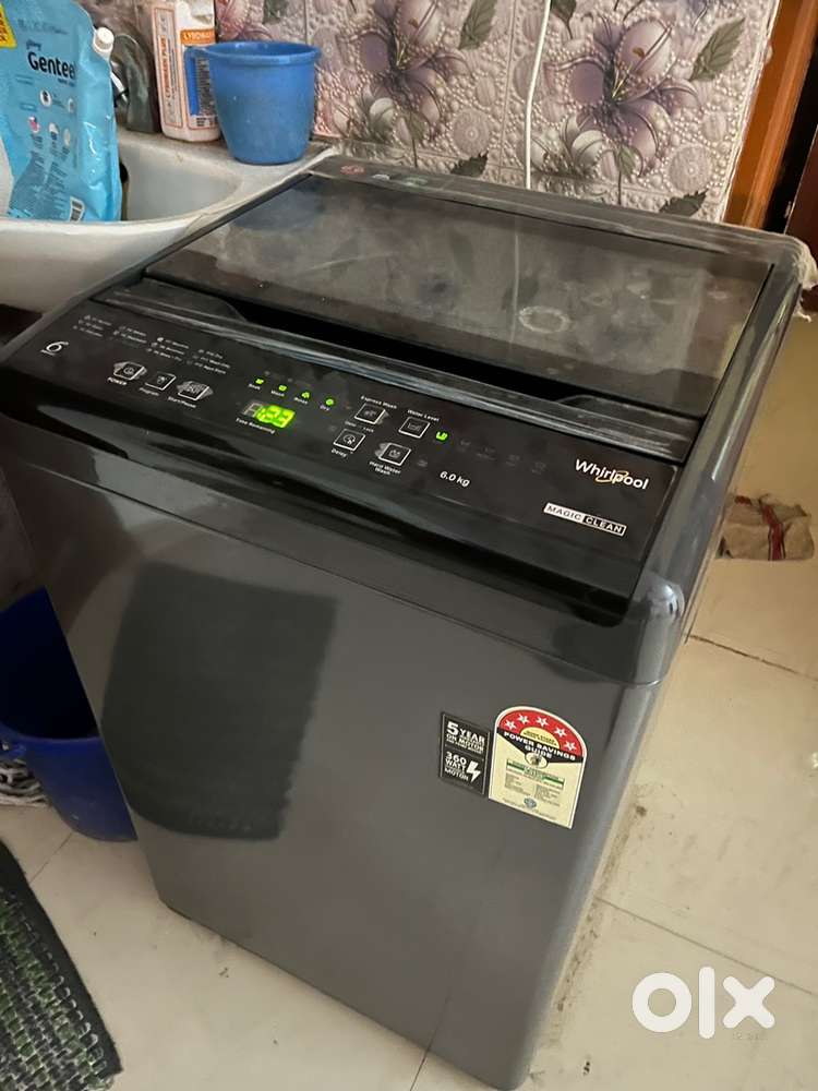 Whirlpool magic clean 6kgand whirlpool 184 Litres  refrigerator