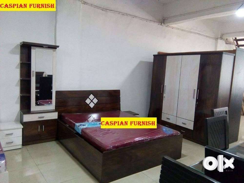 New bedroom set ( bed / wardrobe /  side table / dressing table