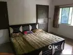Sector 3 New, semi furnished 1bhk with AC, bed, gas line