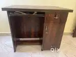 Well Maintained Study Table with side drawers