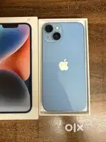 Iphone 14 (128 )Blue mint condition