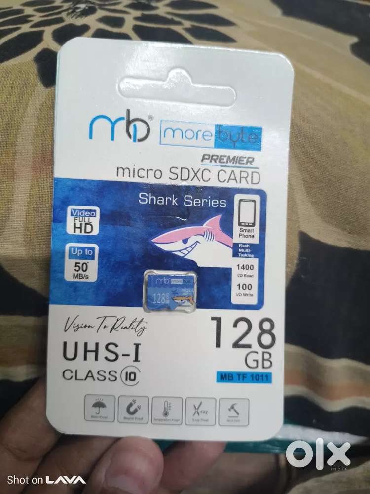 SD memory card 128GB