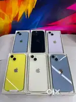 Blue, Midnight, Yellow & Purple Colour Apple iPhone 14