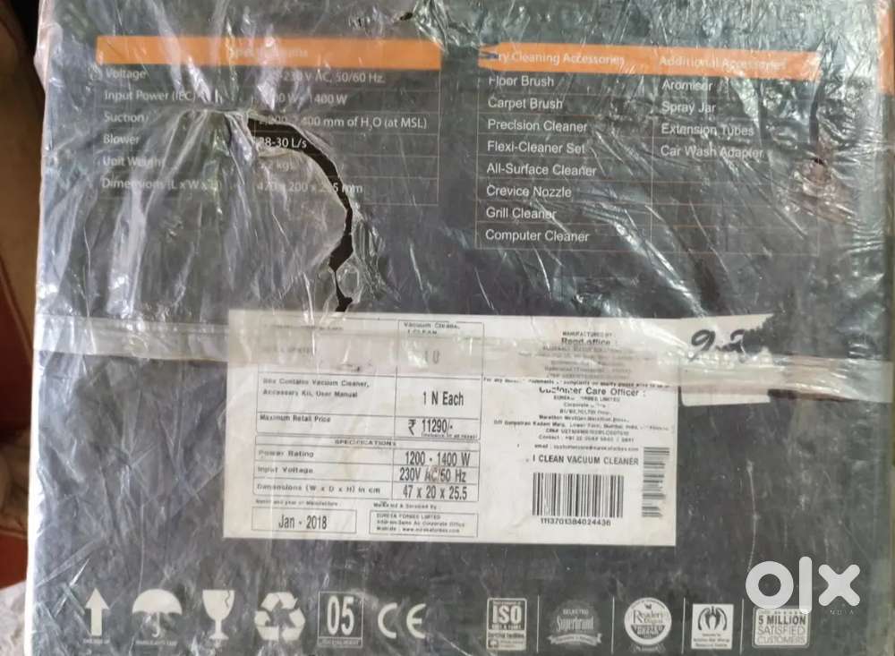 UNOPENED Euroclean Vaccum Cleaner