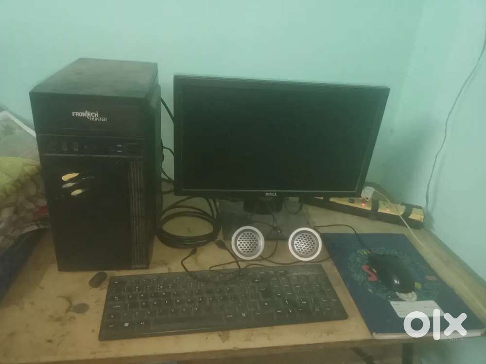 Pc with monitor