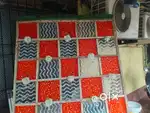 Wooden chess backdrop Decorative Festive Item