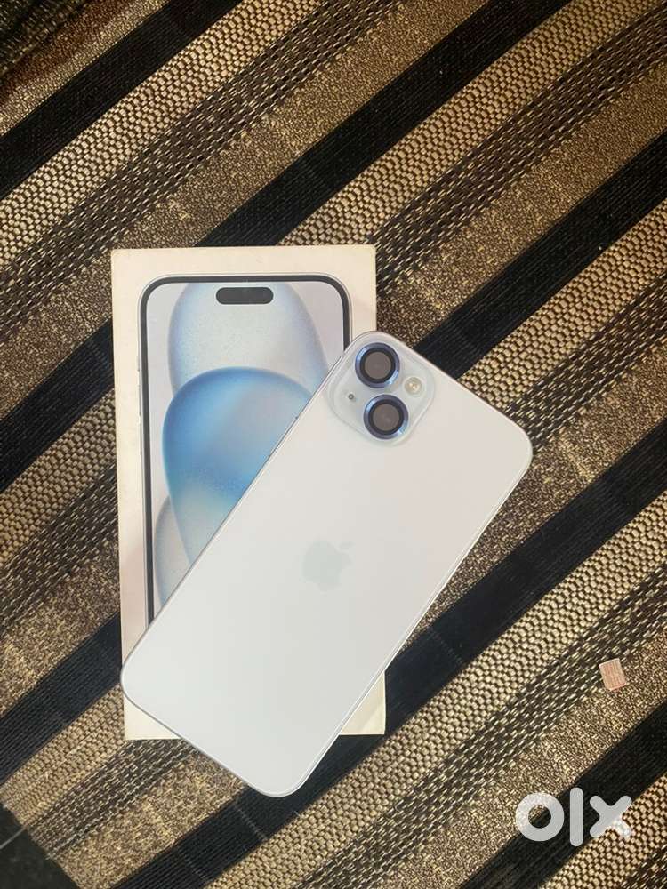 Iphone 15 plus 128gb bill box available..1yr 4 months mobile