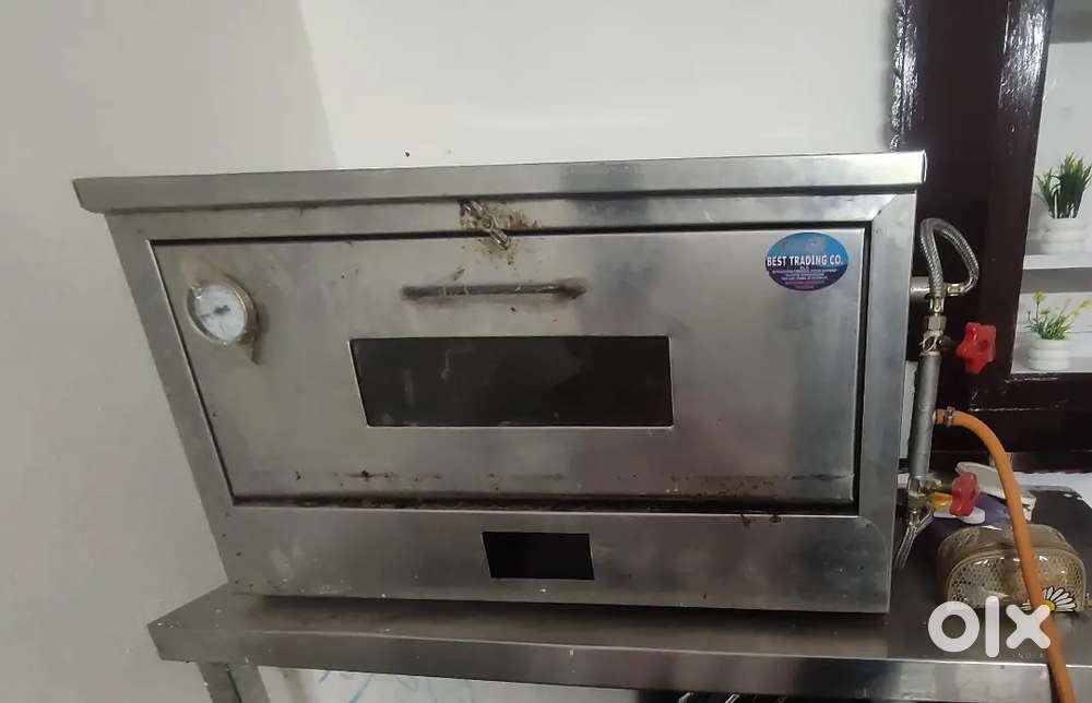 Gas pizza oven