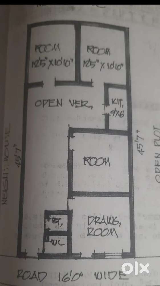 Independent old house with 110 sq.Yds (Golconda, Rati Gali)