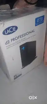 Lacie D2 PROFESSIONAL Harddisk 6 tb