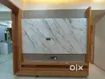 1/6 BHK flats in wooden furniture and turanky project solution