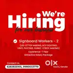 Signboard Workers