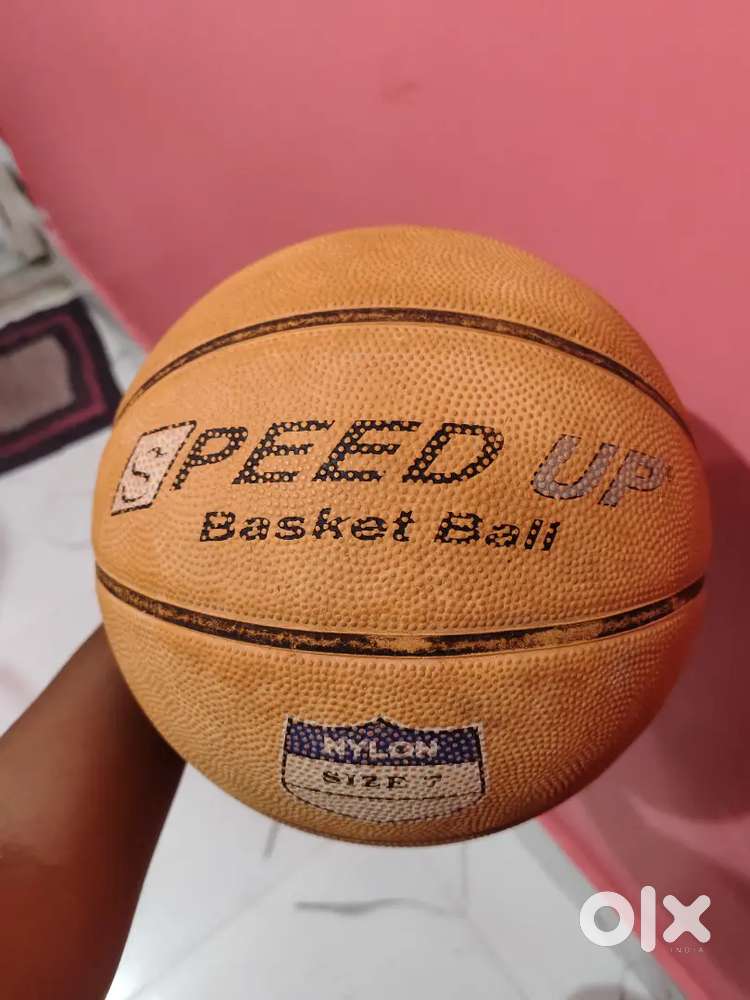 A  basketball