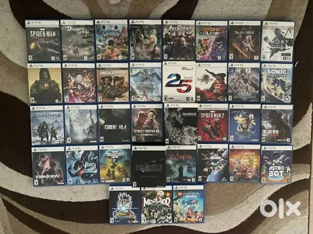 PS5 CD  games