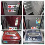 5 year warranty on single door fridge and washing machine
