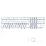Apple Magic Keyboard with Numeric Keypad (A1843) White (Good Condition