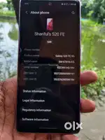 s20fe 5g 8gb 128gb 2years old back camera problem front camera ok