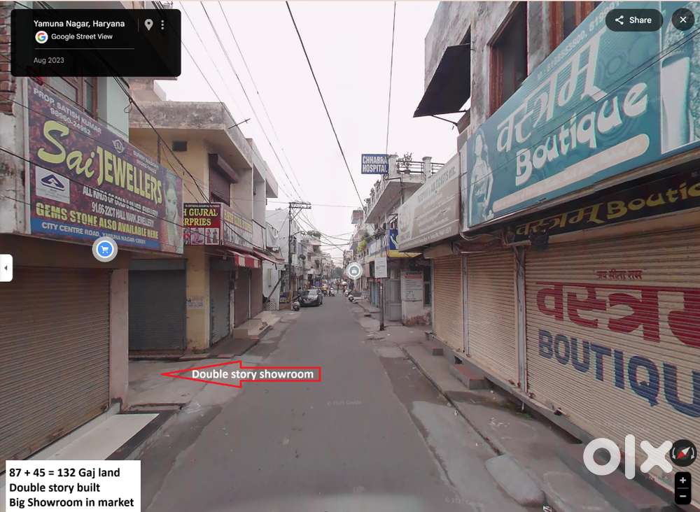 PRIME PROPERTY FOR SALE – PERFECT FOR BUSINESS & HOME  YAMUNA NAGAR