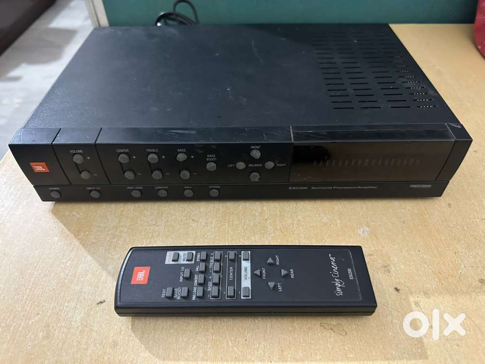 JBL amplifiers 5.1 channel with remote 200 watt