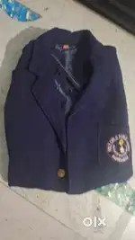 Coat blue holy child public school