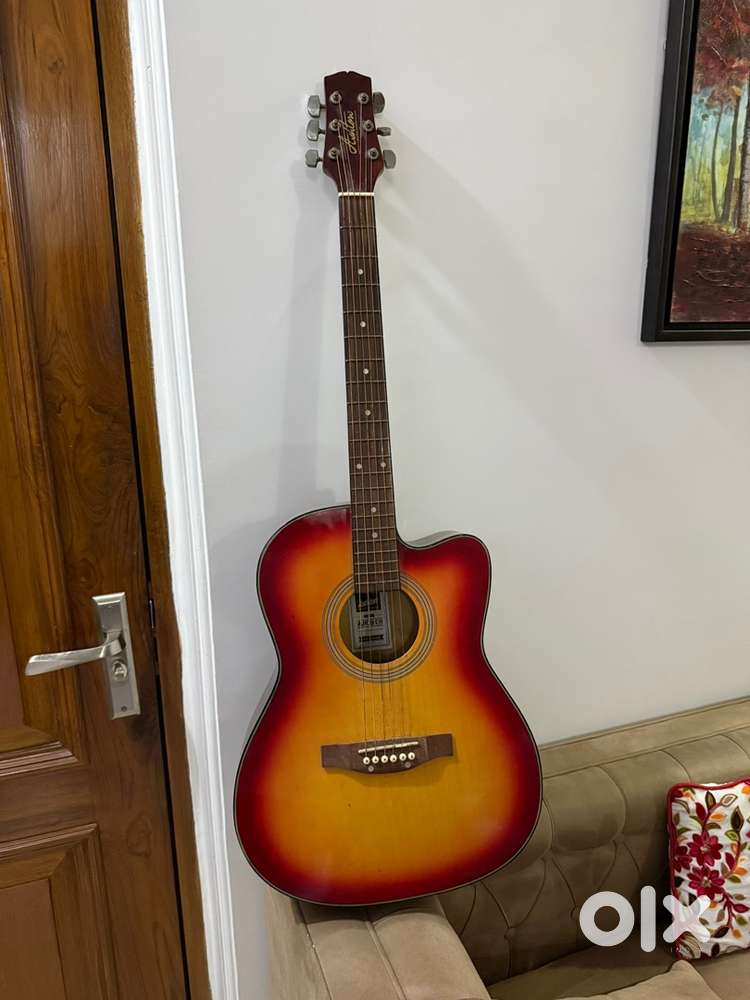 Red and orange gradient Guitar