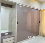 2 BHK flats office in full furniture colour work solution