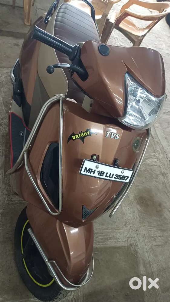 Tvs jupitar 2015 new tyre,new battry