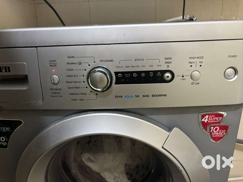 IFB front load fully automatic good condition 6 kg 6yr old washing mc