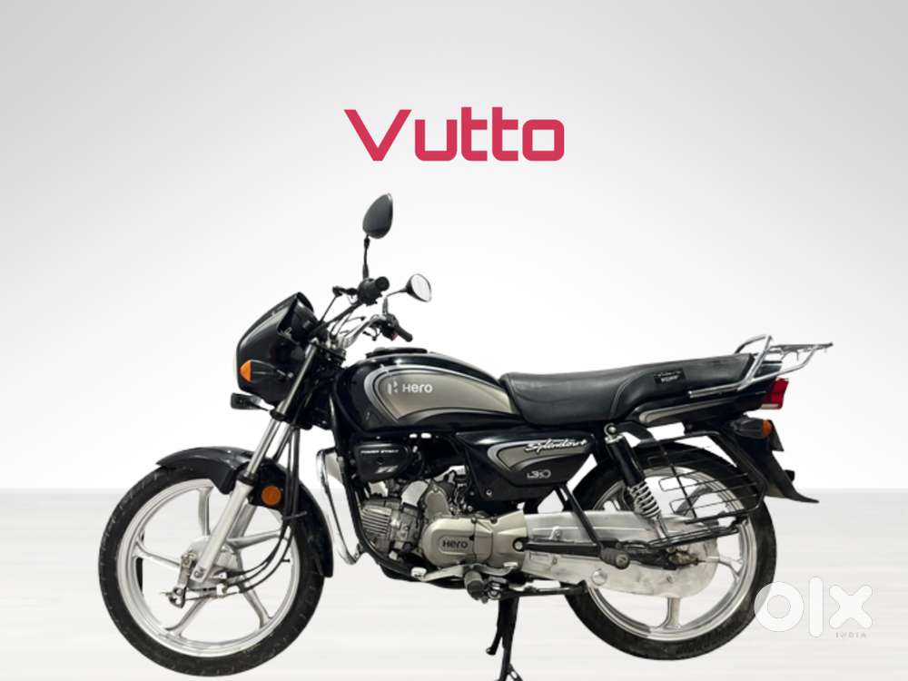Hero Splendor Plus Self Alloy i3S (2229), 6 months warranty