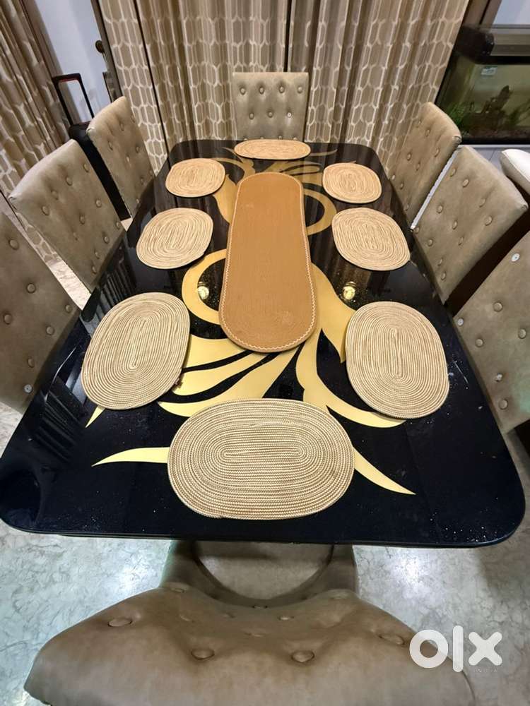 Elegant 8-Seater Marble Dining Table – Premium Quality
