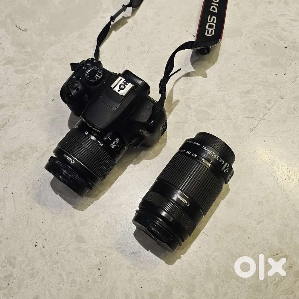 Canon EOS 1200D DSLR Camera with 2 Lenses