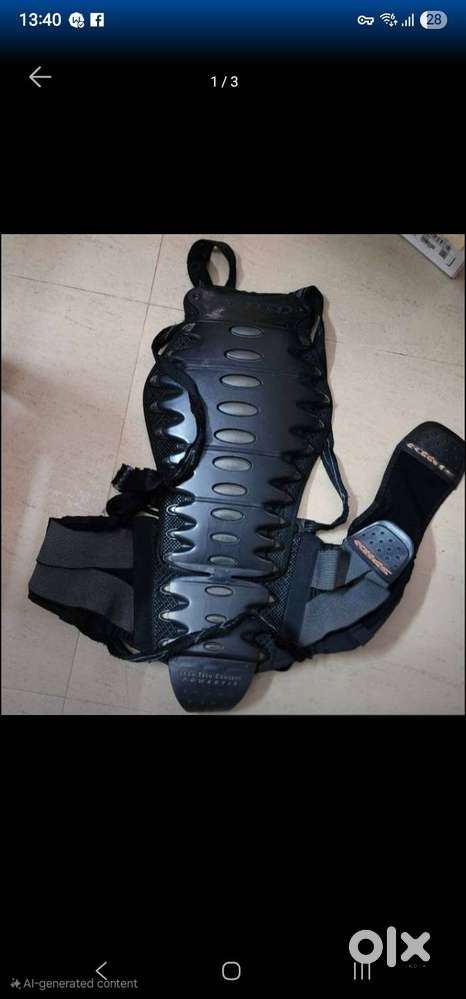 Spidi airback 510 motorcycle back protector