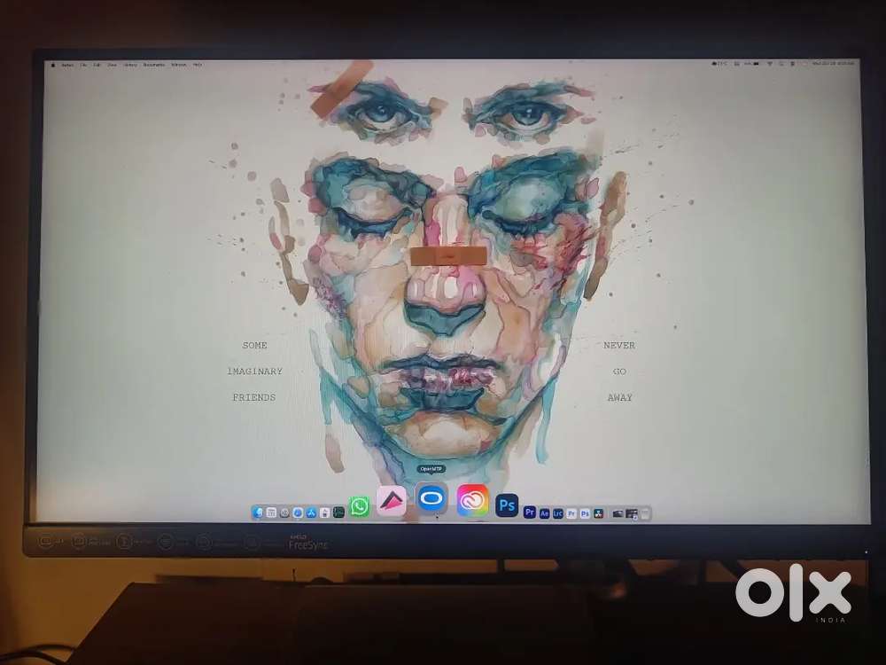 Lenovo monitor 24 inch 2k q24h-10 Minnt Condition.
