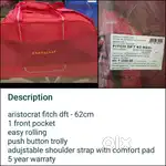 (new) branded Travel bags