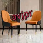 New designer leatherette cushion cafe chair restaurant chair banquet