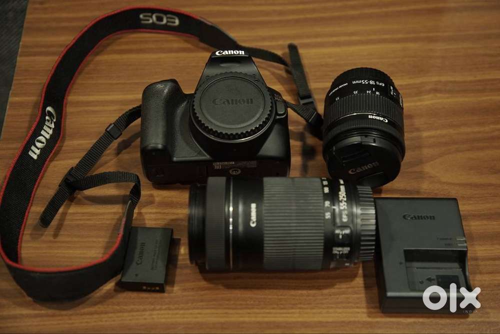 Canon 200D II DSLR with 2 STM Lenses + Bag & Charger