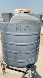 Urgent Sale Brand:- Waterking 500 Ltr water tank decent condition
