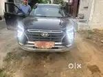 creta top model headlight