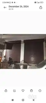 40 gaj or 50 gaj ke 2 godown for kapda market kalka chowk me kisi ko