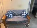 6 Month old 5 Seater Sofa set of Mango Wood