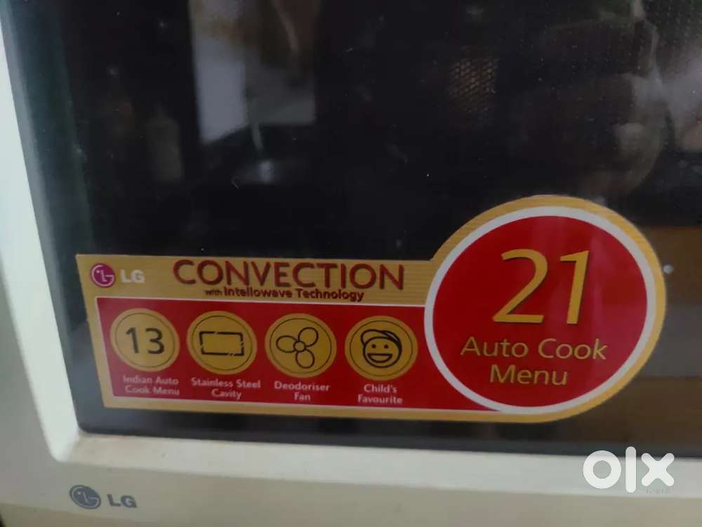 LG 21L convection microwave oven