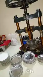 Paper plate and Dona making machine