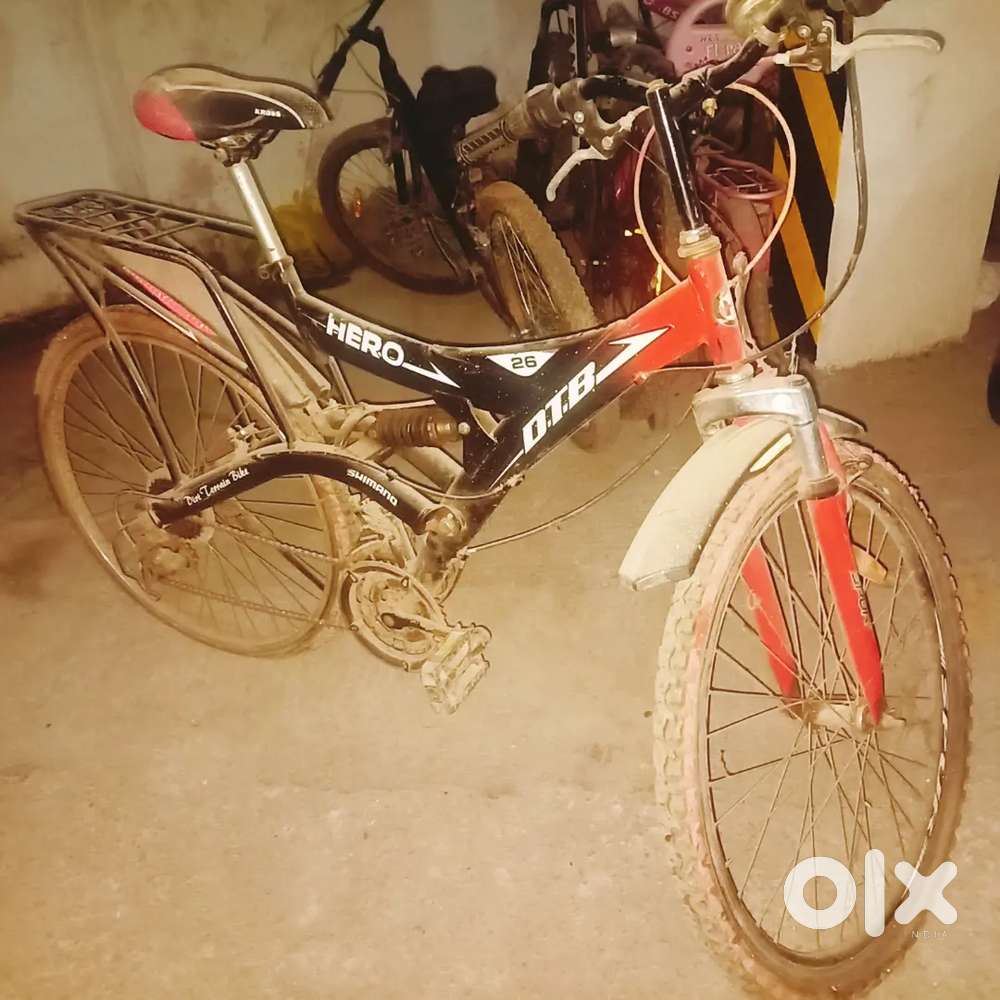 Hero dtb puncture and gear wires broken evrything is fine