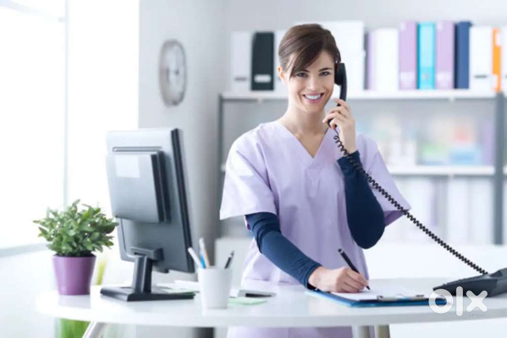 Urgently required Female Receptionist