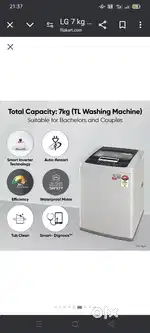 LG washing machine