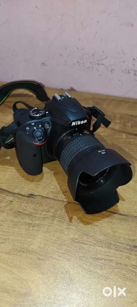 Nikon D3400 with 18-55mm lens