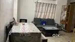 Newly constructed 3bhk semi furnished flat  groundfloor society