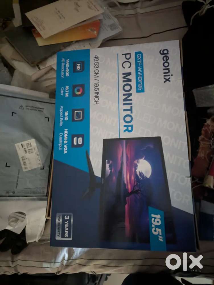 Brand new packed 19.5inch monitor with bill and 3 year Warranty